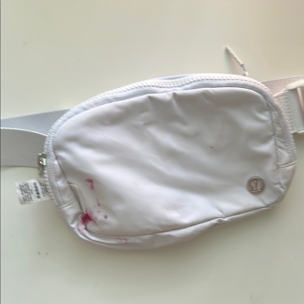 Lululemon White Belt Bag